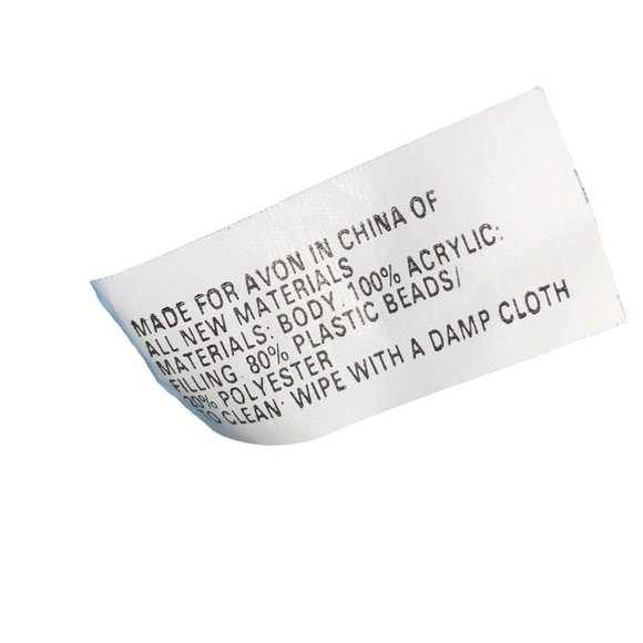 Avon Full O' Beans 1997 Jumbo the Elephant Bean Bag Stuffed Animal - Picture 9 of 9